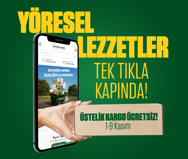 1-9 Kasım Ücretsiz Kargo